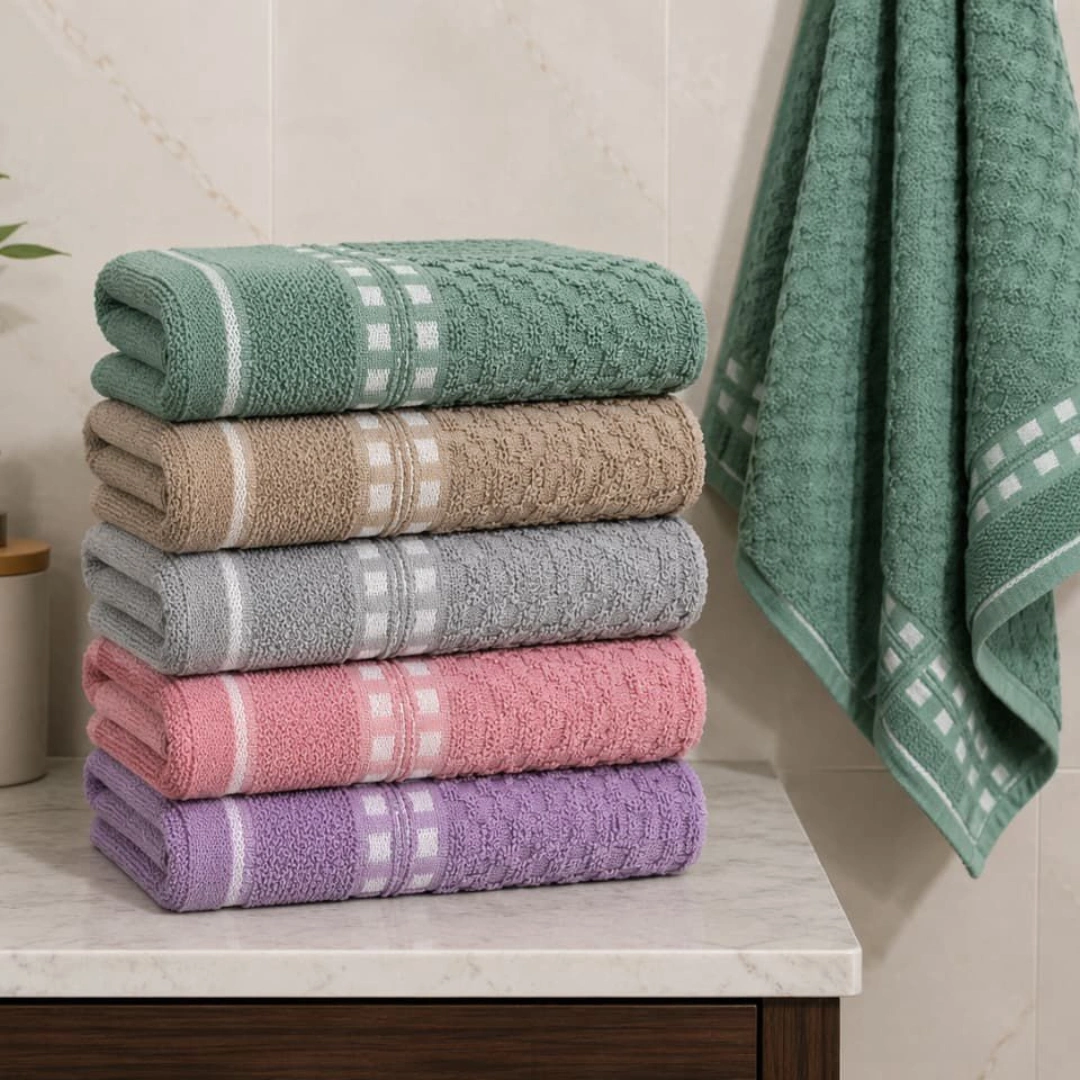 COTTON COLOUR TOWEL