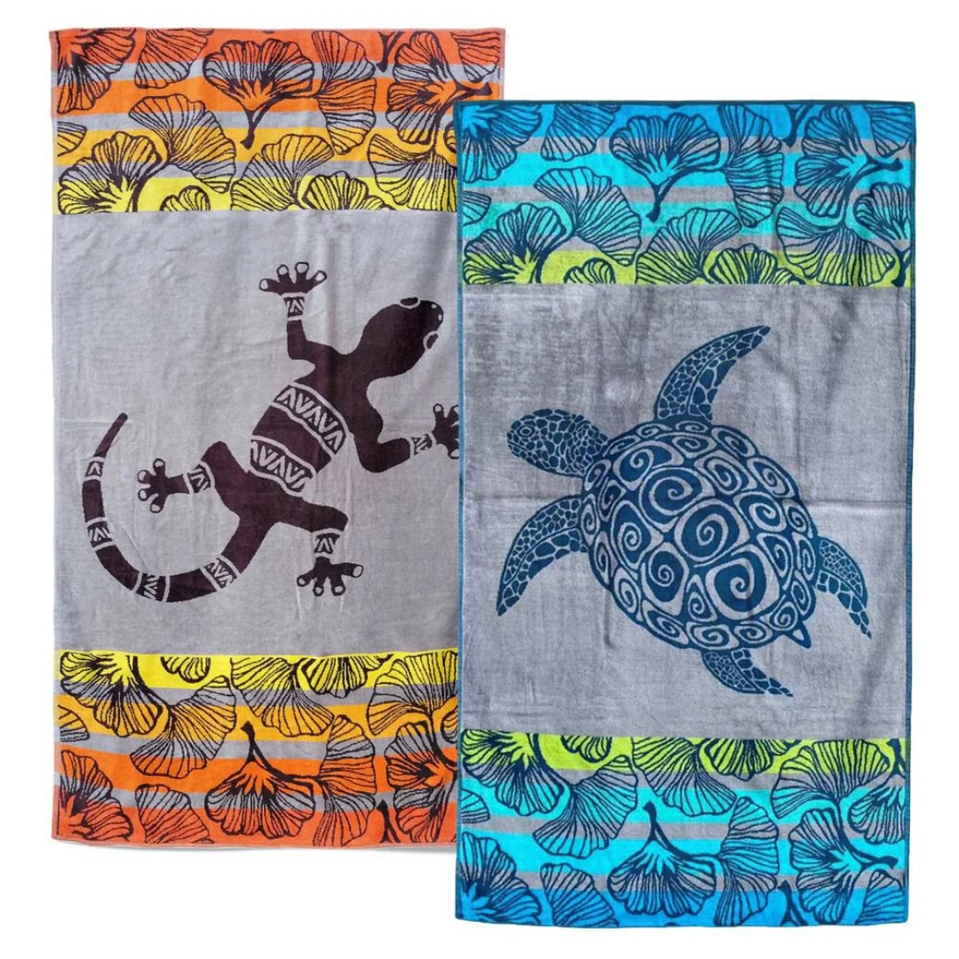 STRIPE POOL TOWEL 100% COTTON image 2
