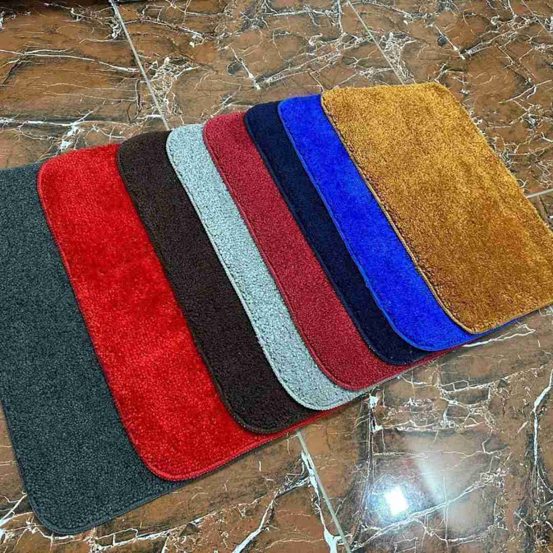 Microfiber Striped Anti-Skid Door Mat image 1